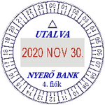 Szöveglemez Classic R 2045 Dátum - 24h bélyegzőhöz